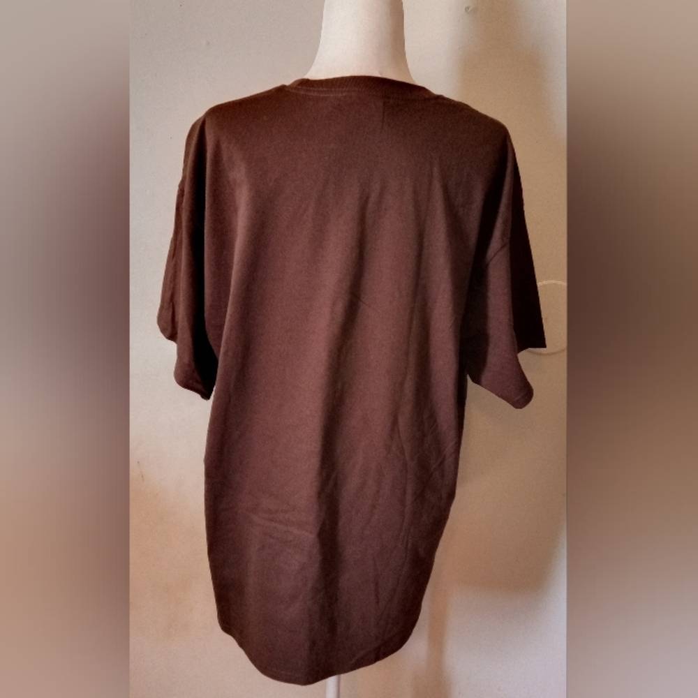 Port & Company Colorful Pastel Pumpkin Graphic T-Shirt Women's Size XL - Picture 5 of 8